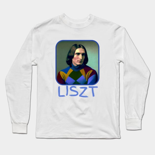 LISZT Long Sleeve T-Shirt by Cryptilian